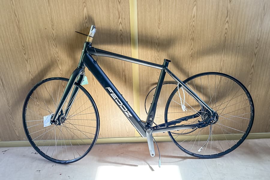 E-Citybikerahmen mit Motor FEDDZ E-Urban Lite Diamant, Gr. M